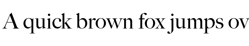 Preview of Big Caslon CC Regular font