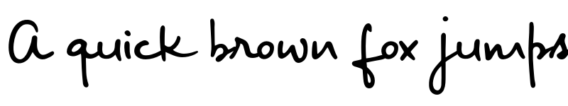 Preview of Big River Script Sample Regular font