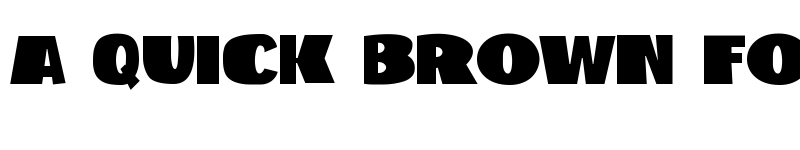Preview of Big Shout Bob Regular font