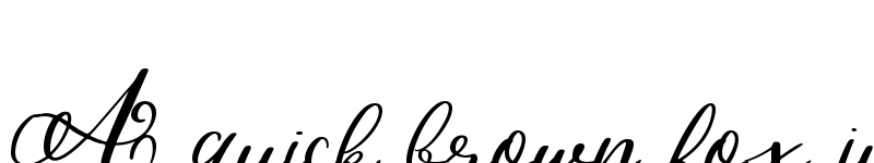 Preview of Bigbang Regular font