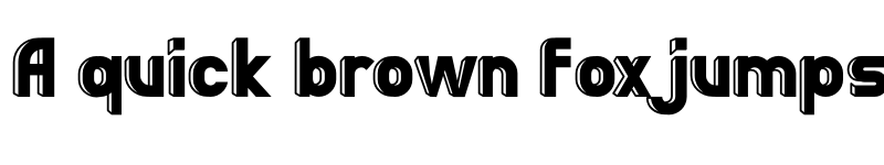 Preview of BigBOBY 3D font