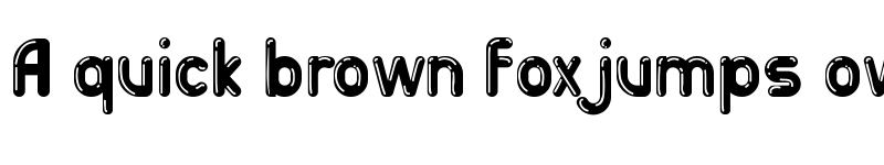 Preview of BigBOBY Demo Balloons font