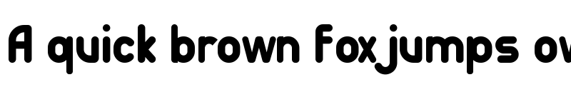 Preview of BigBOBY Demo Rounded font