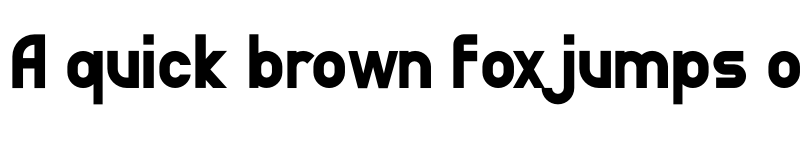 Preview of BigBOBY Regular font