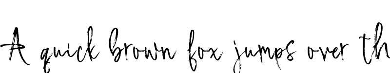 Preview of Bigbone Brush Regular font