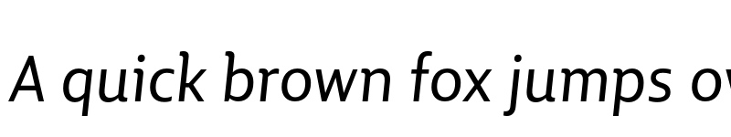 Preview of BigCity Grotesque Pro Italic font