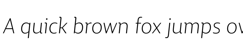 Preview of BigCity Grotesque Pro Light Italic font