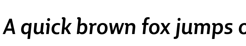 Preview of BigCity Grotesque Pro Medium Italic font
