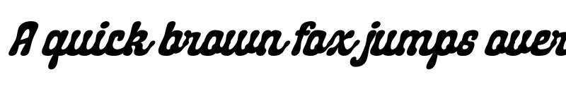 Preview of Bigdate Personal Use Regular font