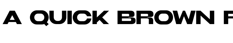 Preview of Bigerside Expanded Regular font