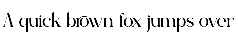 Preview of Bilagike Regular font