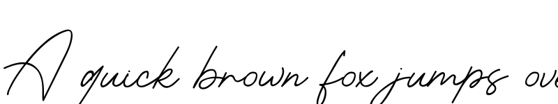 Preview of Bilanesa Regular font