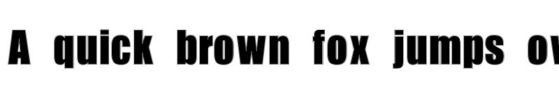 Preview of Billboard College College font