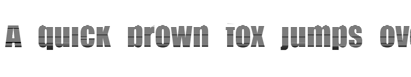 Preview of Billboard Stripped Stripped font