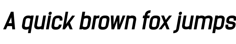 Preview of Billian Bold Oblique font