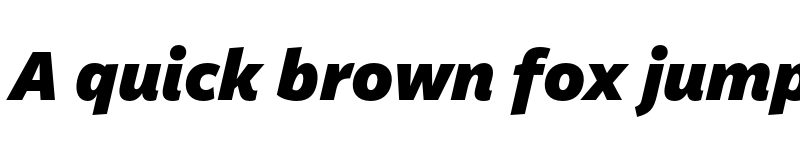 Preview of Billie DEMO Black Italic font