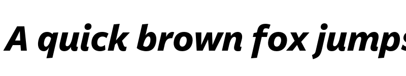 Preview of Billie DEMO Bold Italic font