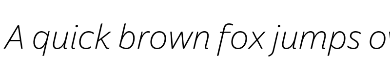 Preview of Billie DEMO Light Italic font