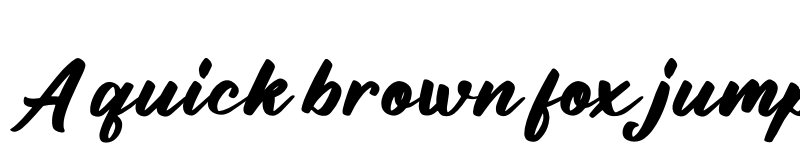 Preview of Billionstar Regular font