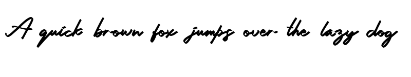 Preview of Billo Personal Use Regular font