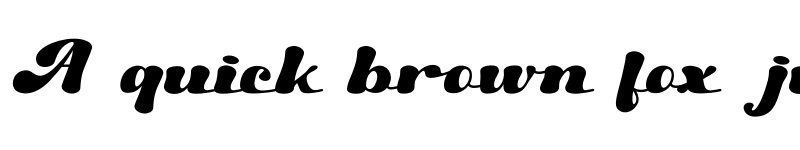 Preview of Billy Sham Regular font