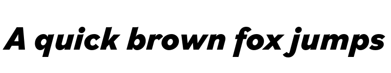 Preview of Bilo ExtraBold Italic font