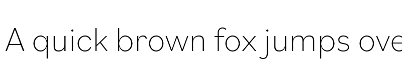 Preview of Bilo ExtraLight font