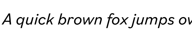 Preview of Bilo Italic font