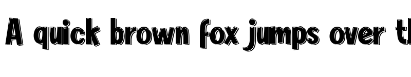 Preview of BIMBEY MASTER Regular font