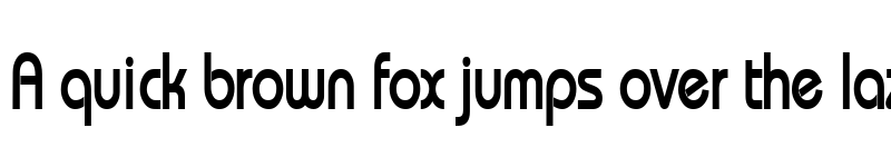 Preview of BiminiCondensed Bold font
