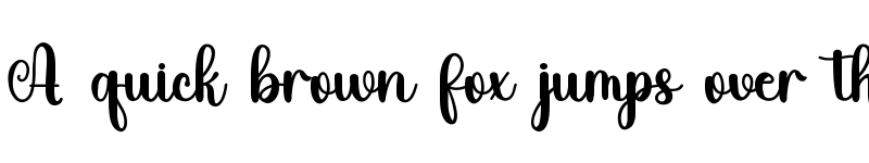 Preview of Binding Regular font