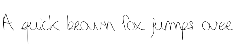Preview of BinetruyScript Regular font