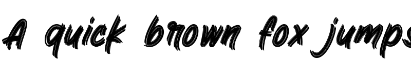 Preview of BingoReky Regular font