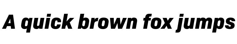 Preview of Bio Sans ExtraBold Italic font