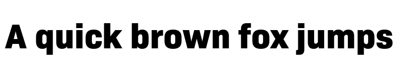 Preview of Bio Sans ExtraBold font