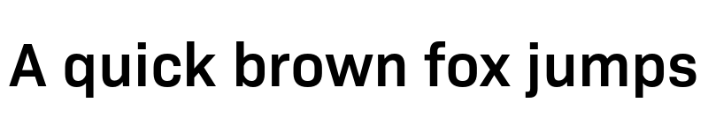 Preview of Bio Sans SemiBold font