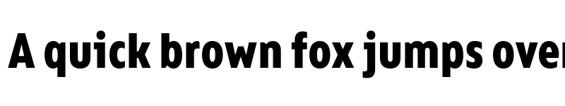 Preview of Bion Bold Cond font