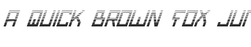 Preview of Bionic Type Grad Italic Grad Italic font