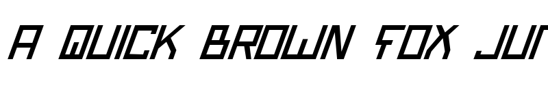 Preview of Bionic Type Italic Italic font