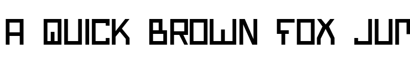 Preview of Bionic Type Regular font