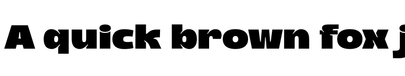 Preview of Bionix Fat font