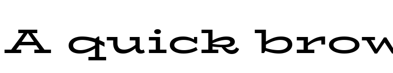 Preview of BioRhyme Expanded Bold font