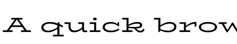 Preview of BioRhyme Expanded Regular font