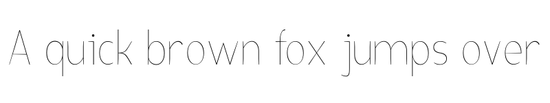 Preview of Bird cherry lite Regular font