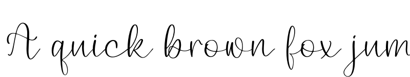 Preview of Birdeline Yashintta Regular font