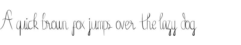 Preview of Birdella Regular font