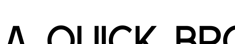 Preview of BIREVA REGULER font