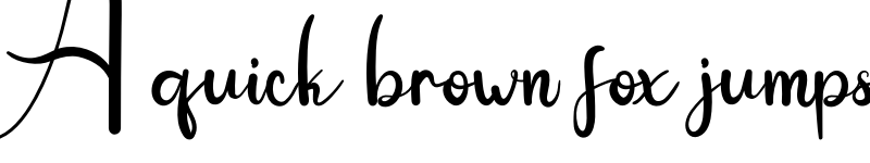 Preview of Birthday Signature Regular font