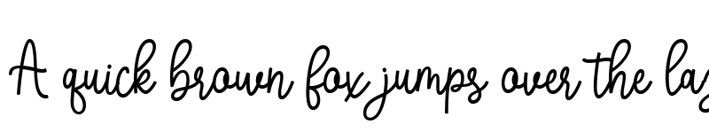 Preview of Biscuiterie Regular font