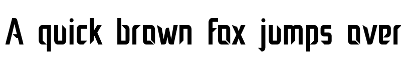 Preview of Bistick Regular font